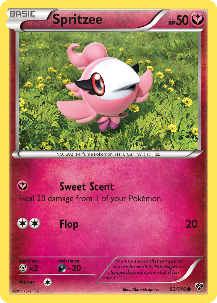 Spritzee (92/146) [XY: Base Set] | Game Haven TX