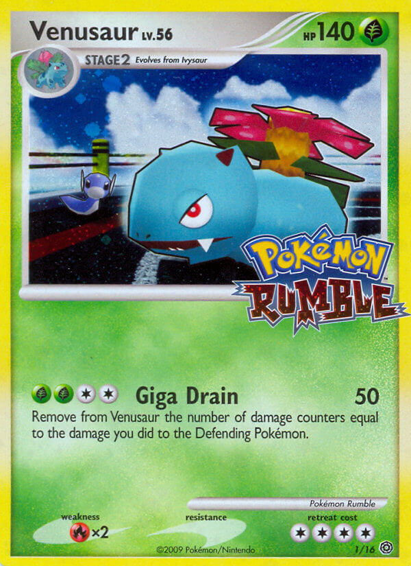 Venusaur (1/16) [Pokémon Rumble] | Game Haven TX