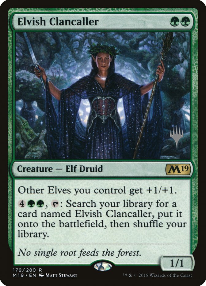 Elvish Clancaller [Core Set 2019 Promos] | Game Haven TX