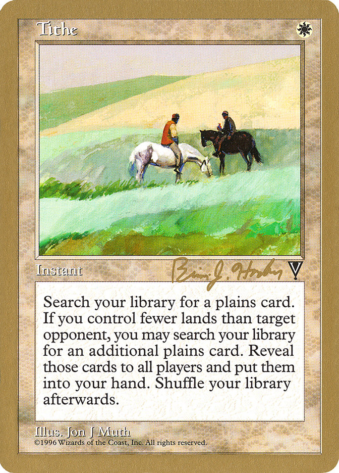 Tithe (Brian Hacker) [World Championship Decks 1998] | Game Haven TX
