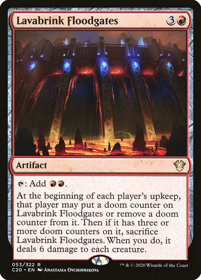 Lavabrink Floodgates [Commander 2020] | Game Haven TX