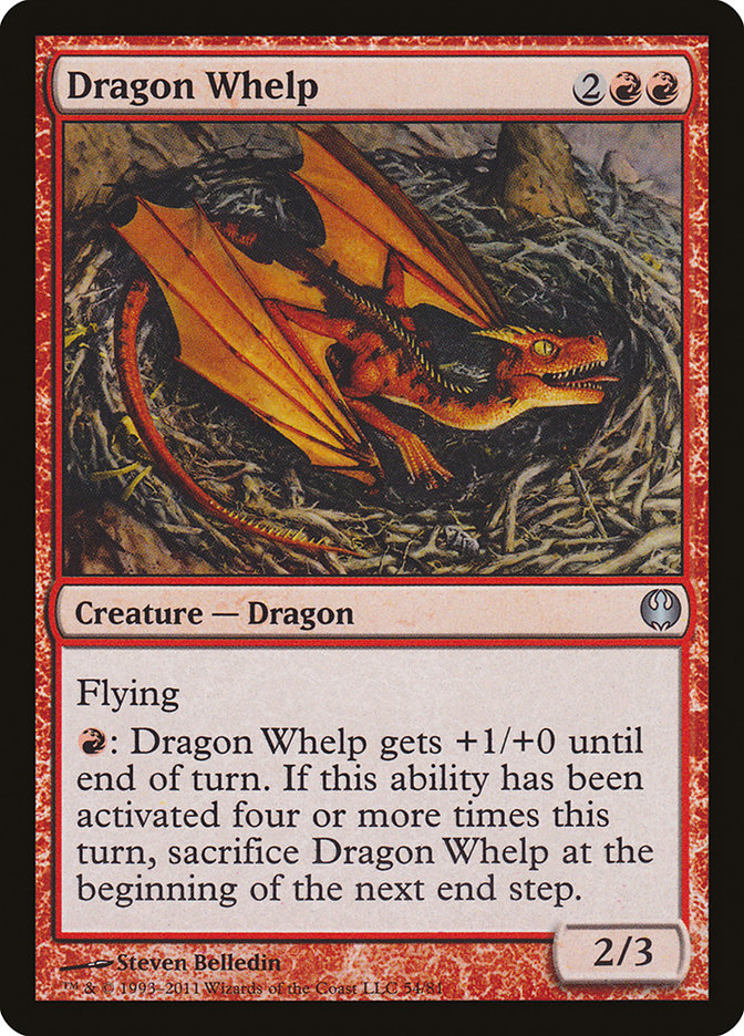 Dragon Whelp [Duel Decks: Knights vs. Dragons] | Game Haven TX