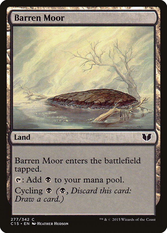 Barren Moor [Commander 2015] | Game Haven TX