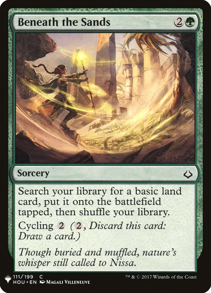 Beneath the Sands [Mystery Booster] | Game Haven TX