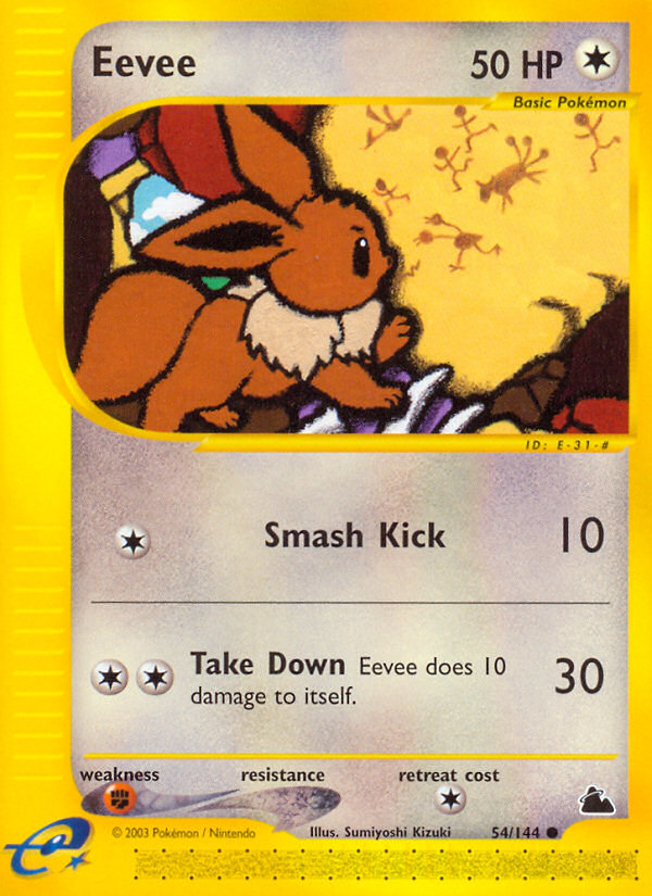 Eevee (54/144) [Skyridge] | Game Haven TX