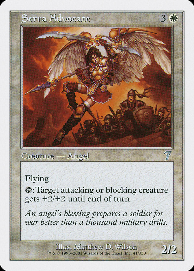 Serra Advocate [Seventh Edition] | Game Haven TX