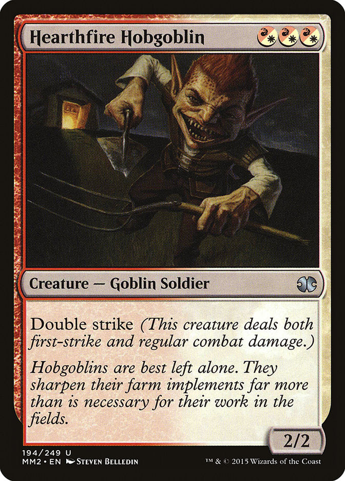 Hearthfire Hobgoblin [Modern Masters 2015] | Game Haven TX