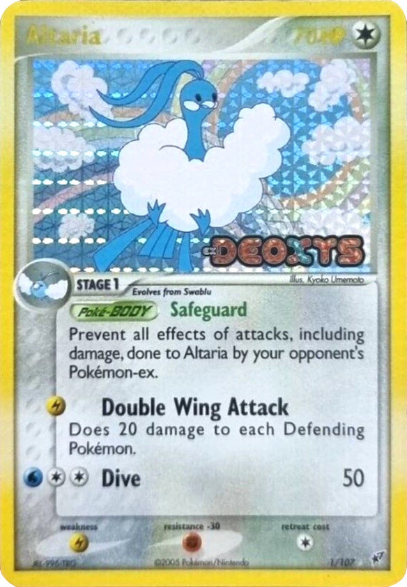 Altaria (1/107) (Stamped) [EX: Deoxys] | Game Haven TX