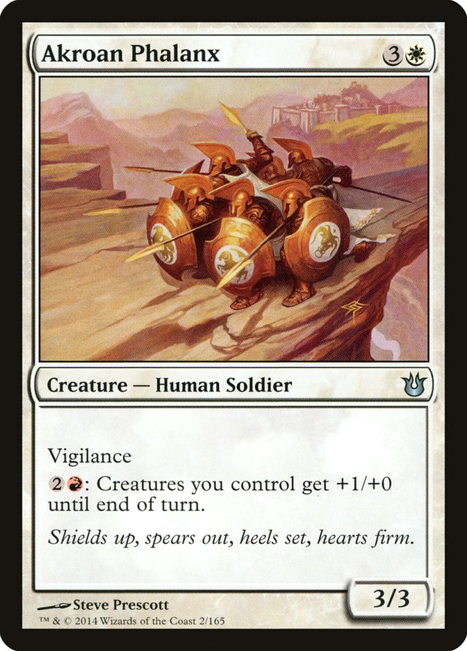 Akroan Phalanx [Born of the Gods] | Game Haven TX