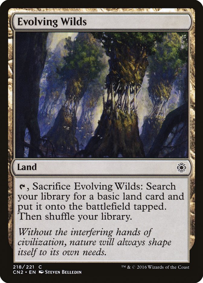 Evolving Wilds [Conspiracy: Take the Crown] | Game Haven TX
