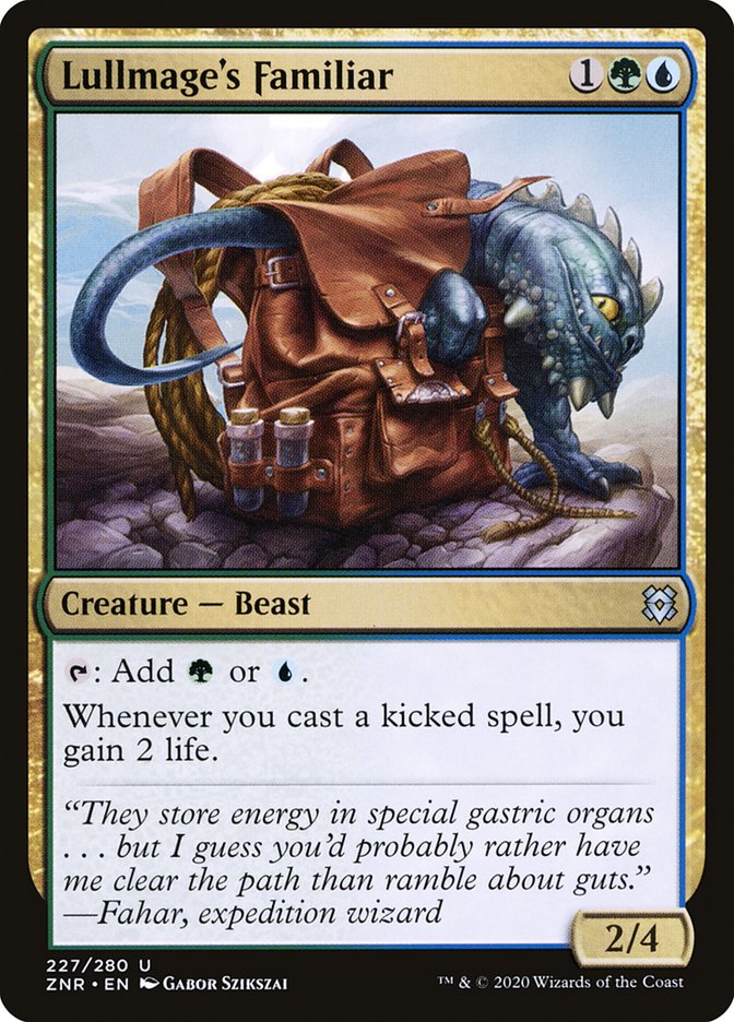 Lullmage's Familiar [Zendikar Rising] | Game Haven TX