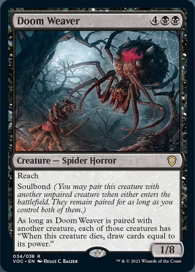 Doom Weaver [Innistrad: Crimson Vow Commander] | Game Haven TX