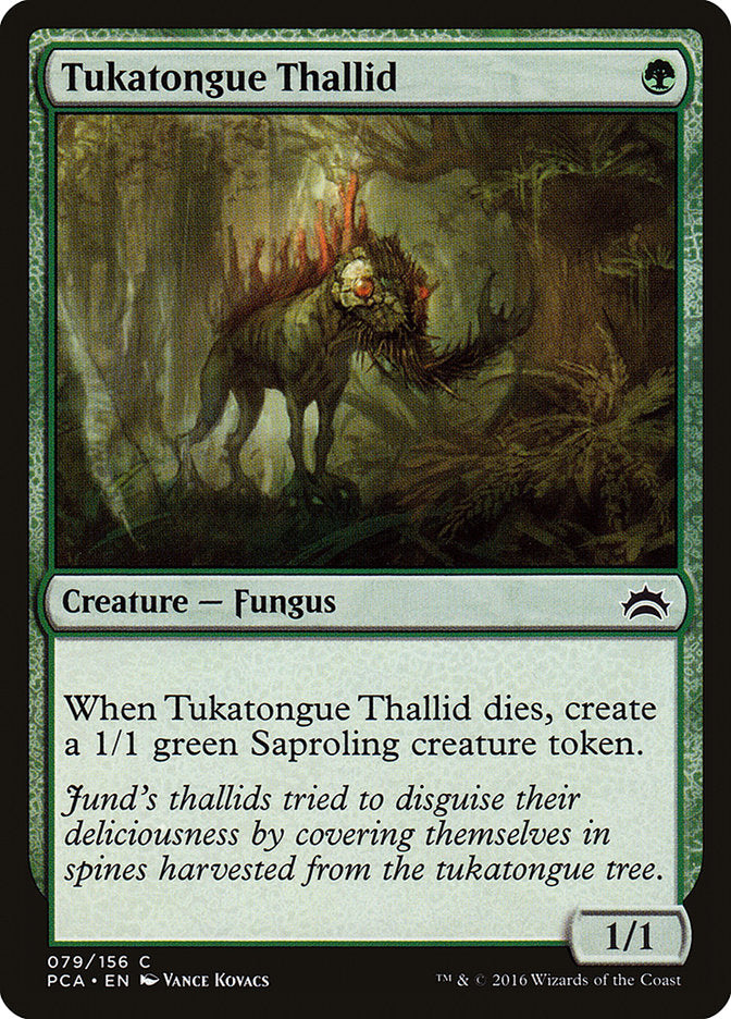 Tukatongue Thallid [Planechase Anthology] | Game Haven TX