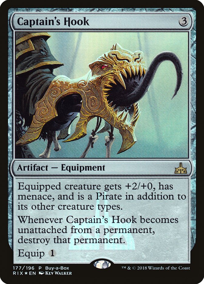 Captain's Hook [Rivals of Ixalan Promos] | Game Haven TX
