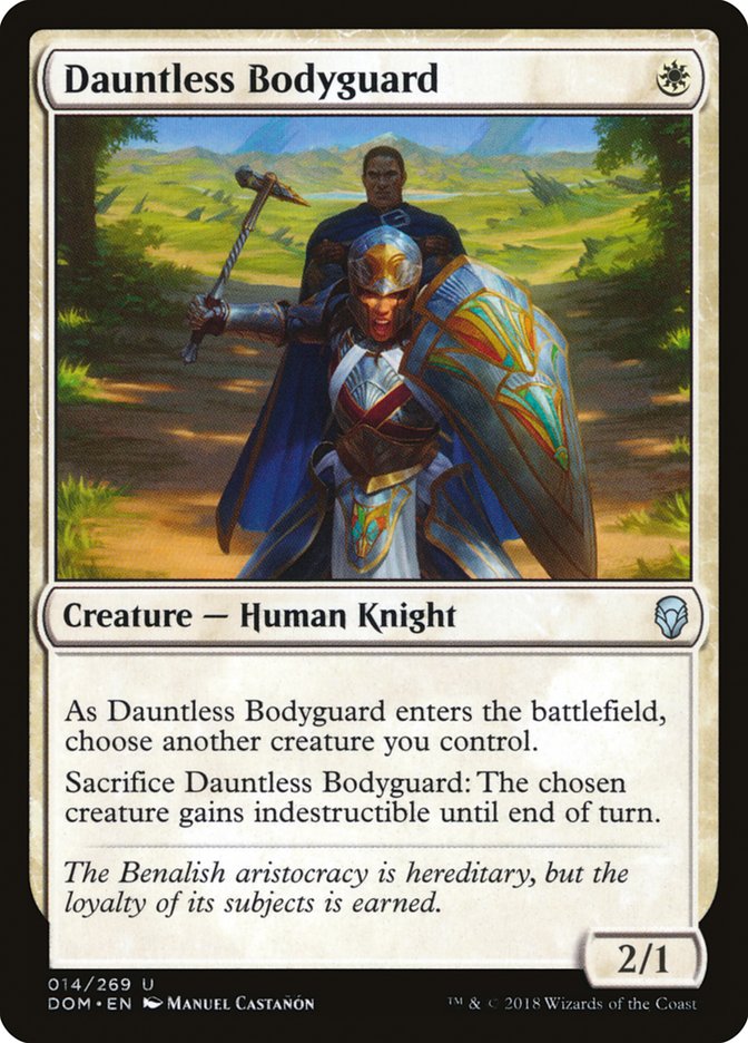 Dauntless Bodyguard [Dominaria] | Game Haven TX