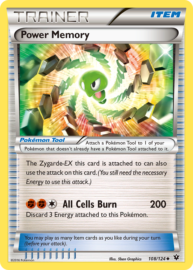 Power Memory (108/124) [XY: Fates Collide] | Game Haven TX