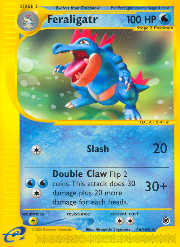 Feraligatr (46/165) [Expedition: Base Set] | Game Haven TX