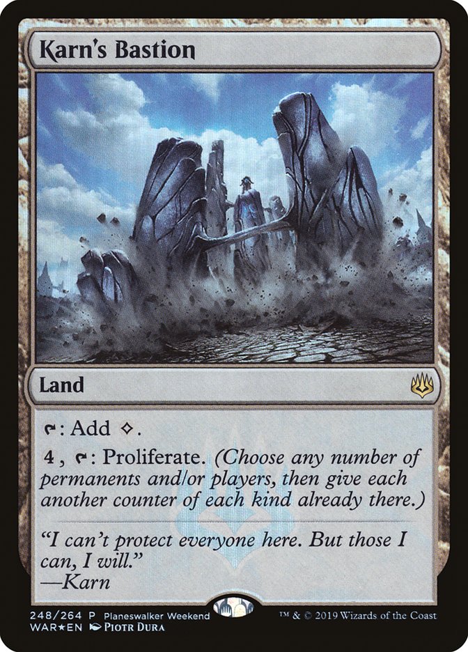 Karn's Bastion [War of the Spark Promos] | Game Haven TX