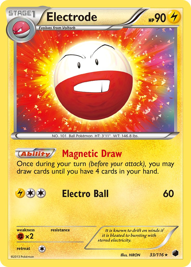 Electrode (33/116) (Theme Deck Exclusive) [Black & White: Plasma Freeze] | Game Haven TX