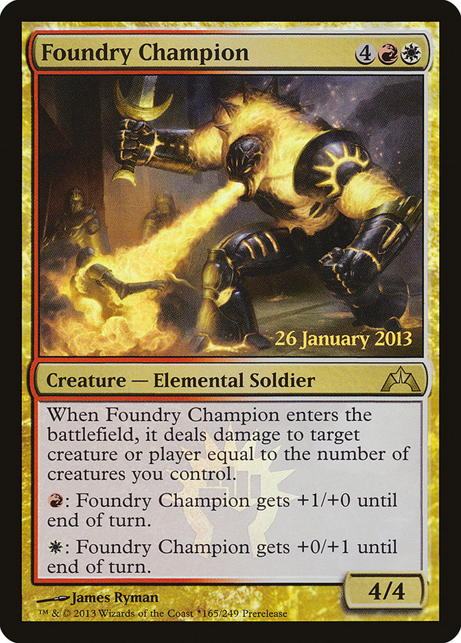 Foundry Champion [Gatecrash Promos] | Game Haven TX