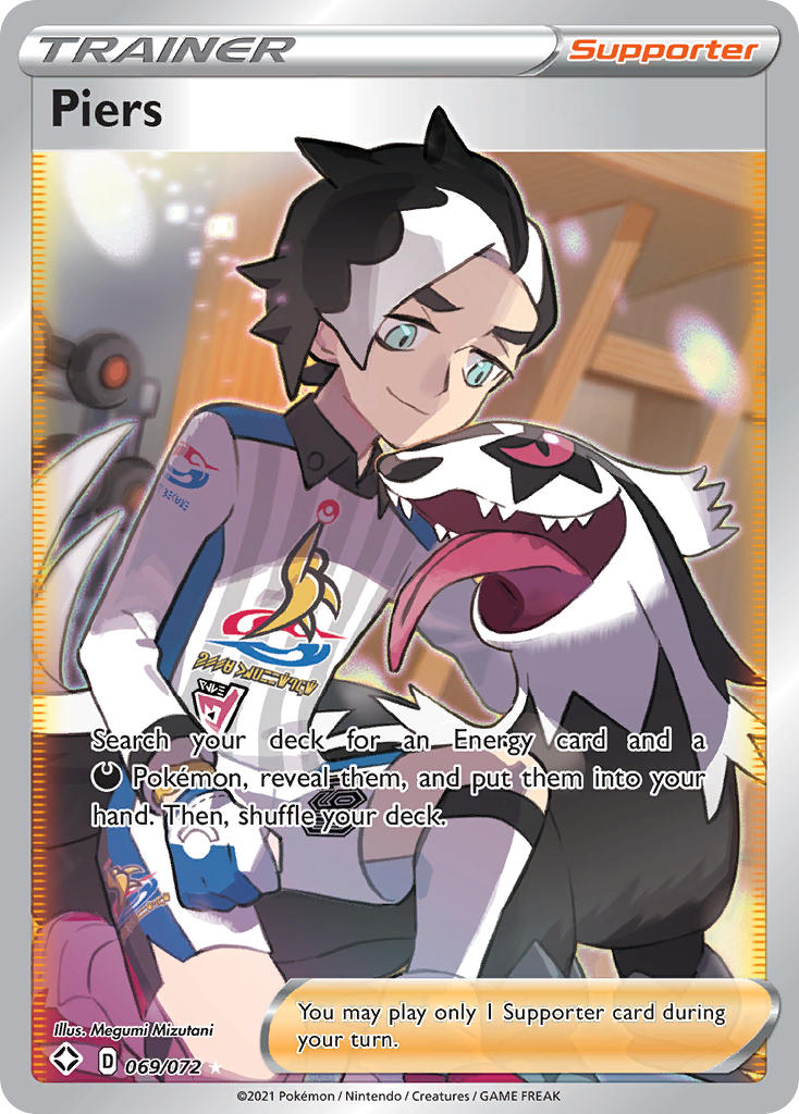 Piers (069/072) [Sword & Shield: Shining Fates] | Game Haven TX