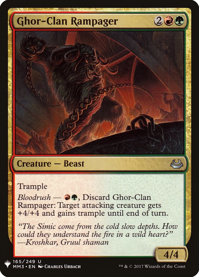Ghor-Clan Rampager [Mystery Booster] | Game Haven TX
