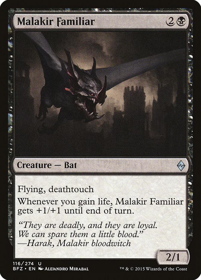 Malakir Familiar [Battle for Zendikar] | Game Haven TX