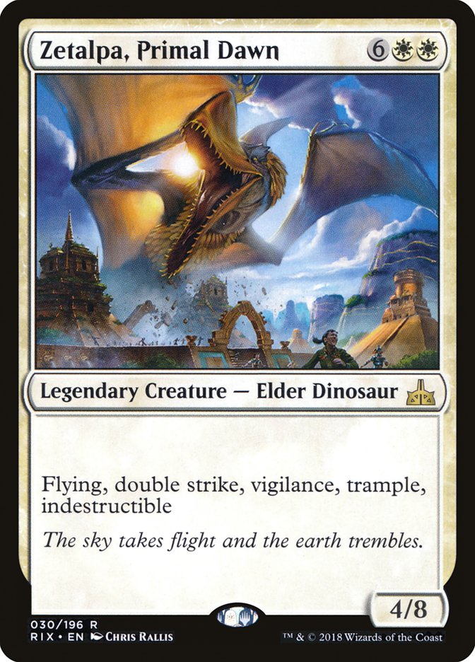 Zetalpa, Primal Dawn [Rivals of Ixalan] | Game Haven TX
