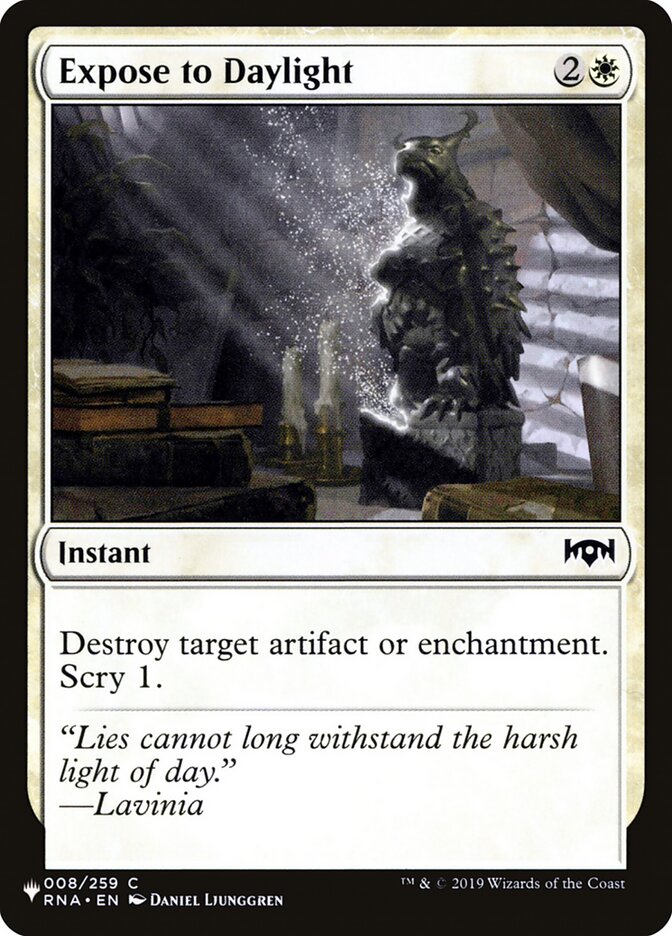 Expose to Daylight [The List] | Game Haven TX