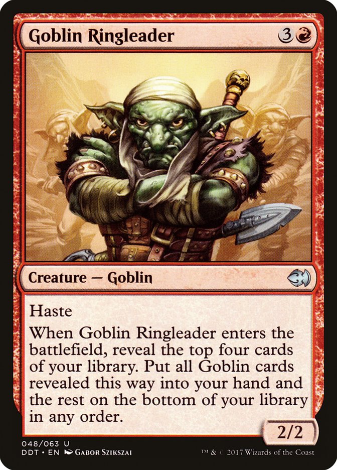 Goblin Ringleader [Duel Decks: Merfolk vs. Goblins] | Game Haven TX