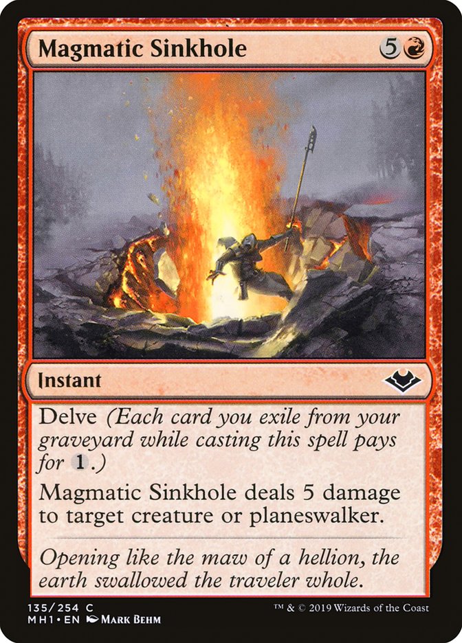 Magmatic Sinkhole [Modern Horizons] | Game Haven TX