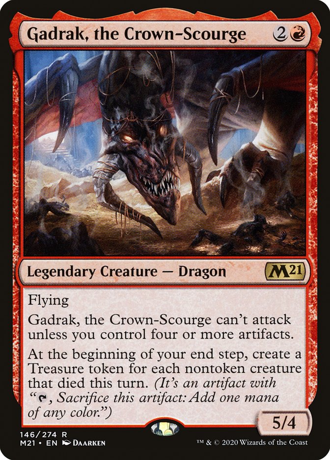 Gadrak, the Crown-Scourge [Core Set 2021] | Game Haven TX