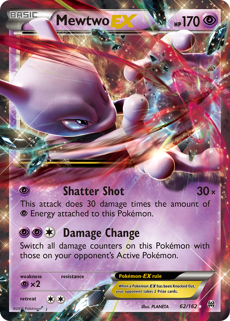 Mewtwo EX (62/162) [XY: BREAKthrough] | Game Haven TX