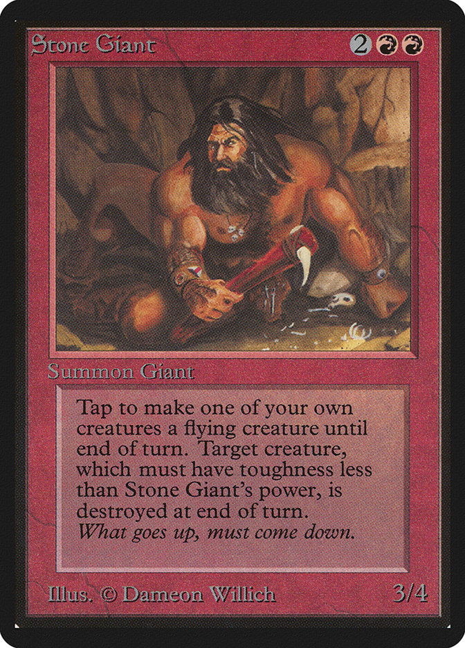 Stone Giant [Limited Edition Beta] | Game Haven TX