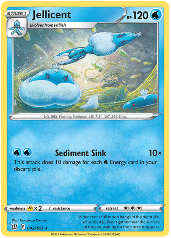 Jellicent (042/163) [Sword & Shield: Battle Styles] | Game Haven TX