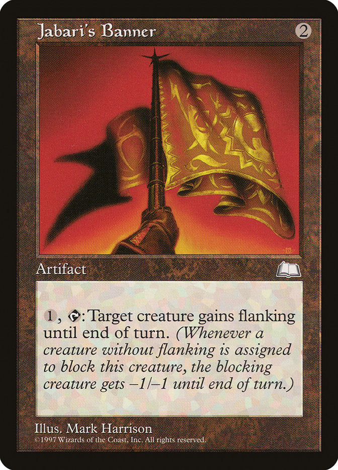 Jabari's Banner [Weatherlight] | Game Haven TX