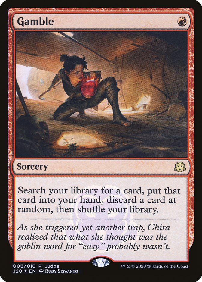 Gamble [Judge Gift Cards 2020] | Game Haven TX