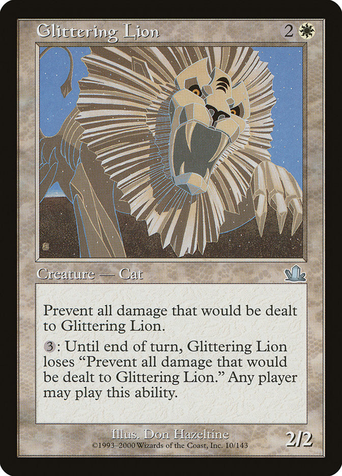 Glittering Lion [Prophecy] | Game Haven TX