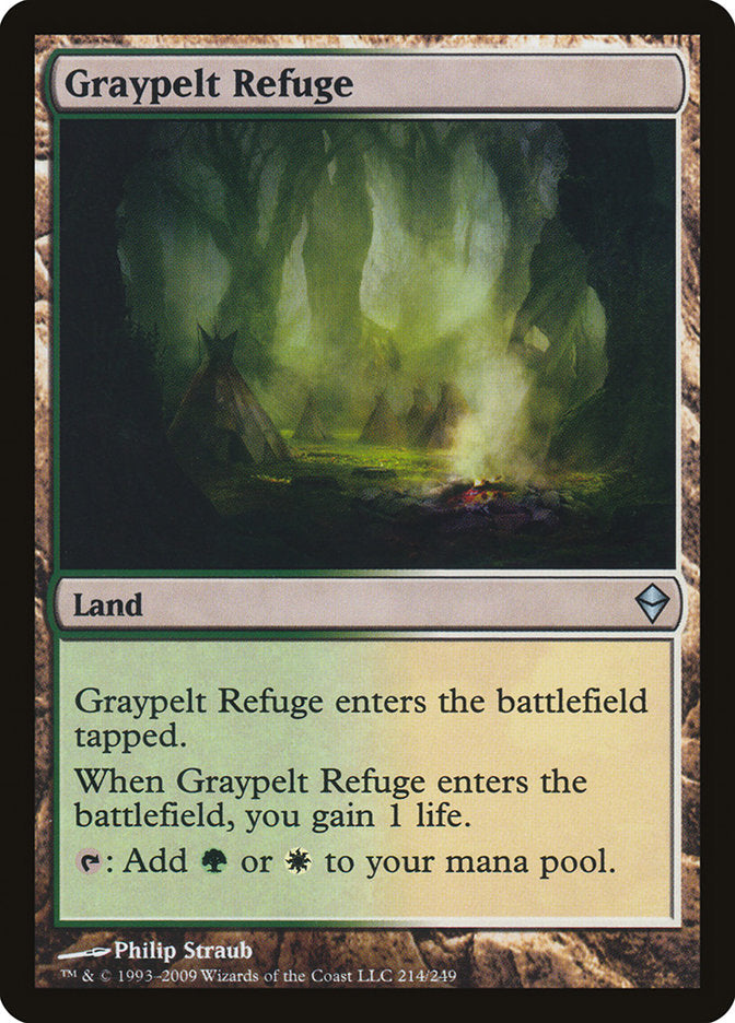Graypelt Refuge [Zendikar] | Game Haven TX