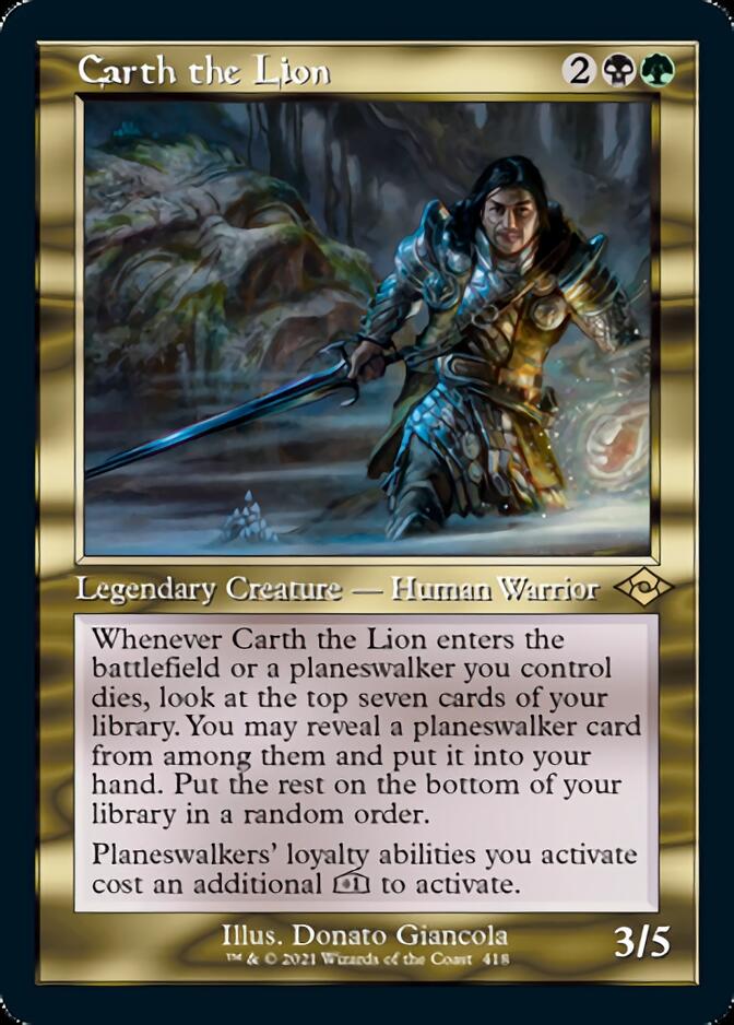 Carth the Lion (Retro) [Modern Horizons 2] | Game Haven TX