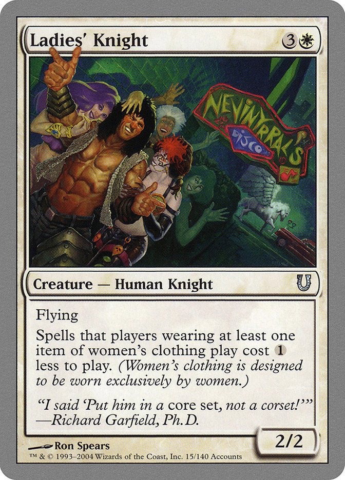 Ladies' Knight [Unhinged] | Game Haven TX