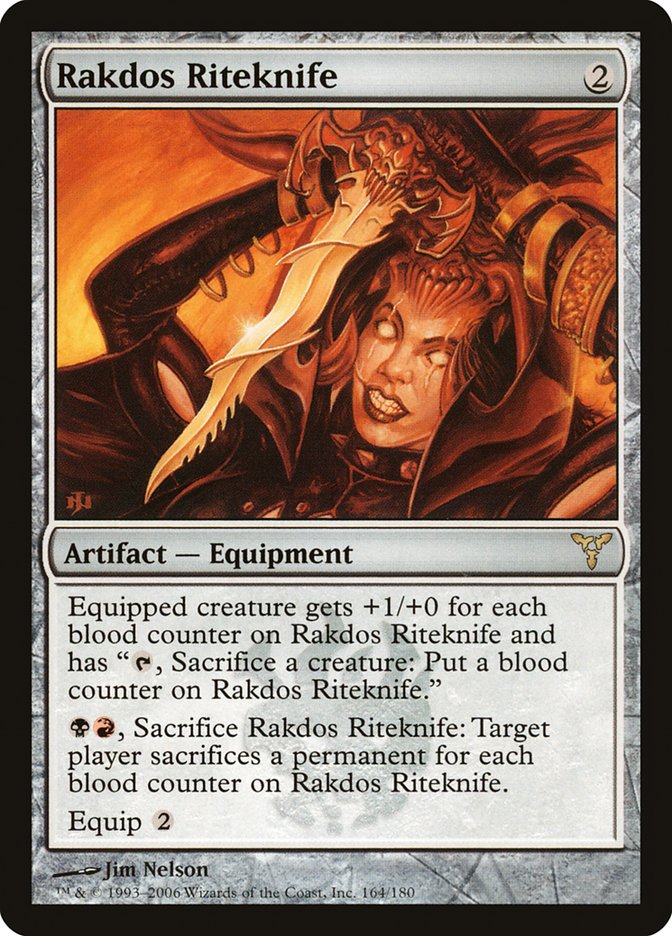 Rakdos Riteknife [Dissension] | Game Haven TX