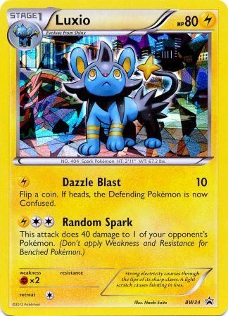 Luxio (BW34) (Cracked Ice Holo) [Black & White: Black Star Promos] | Game Haven TX