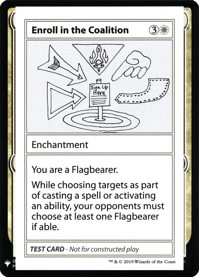 Enroll in the Coalition [Mystery Booster Playtest Cards] | Game Haven TX
