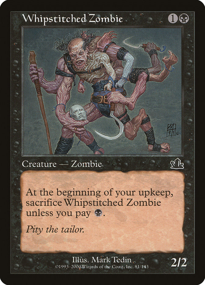 Whipstitched Zombie [Prophecy] | Game Haven TX