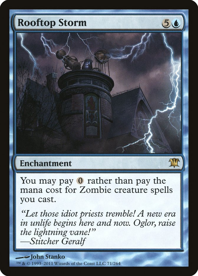 Rooftop Storm [Innistrad] | Game Haven TX