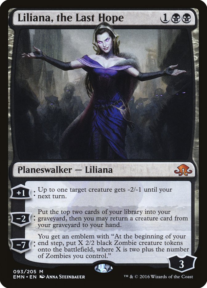 Liliana, the Last Hope [Eldritch Moon] | Game Haven TX
