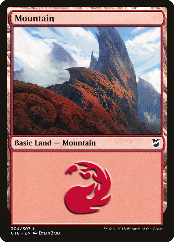 Mountain [Commander 2018] | Game Haven TX
