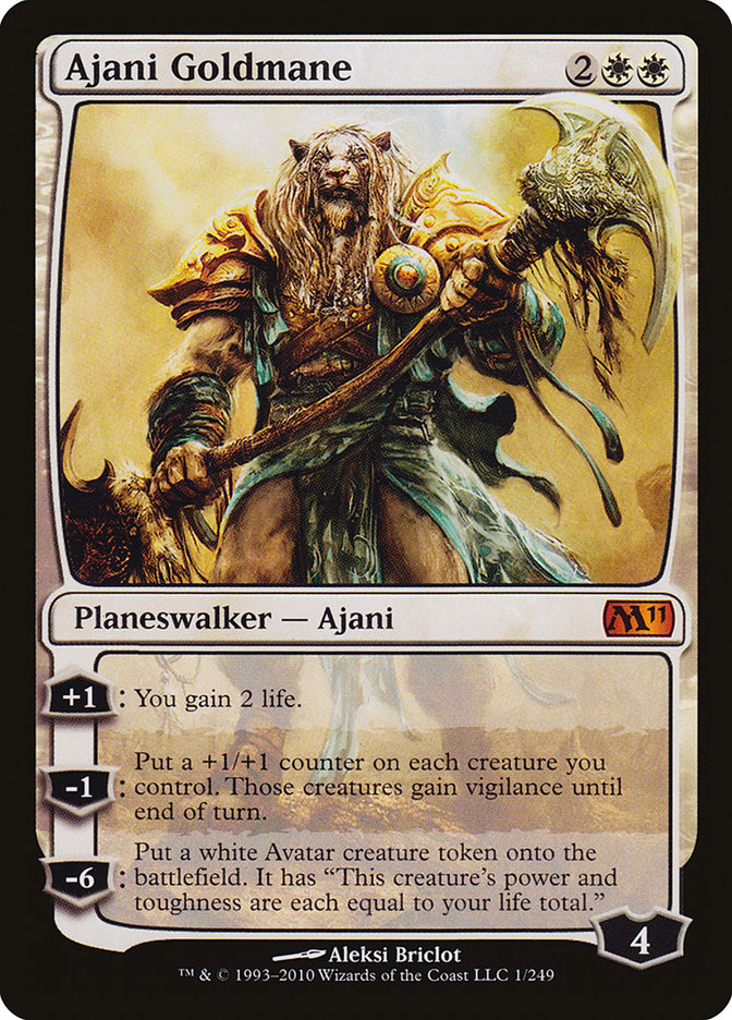 Ajani Goldmane [Magic 2011] | Game Haven TX