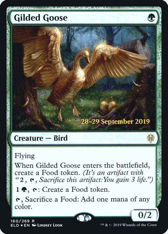 Gilded Goose [Throne of Eldraine Promos] | Game Haven TX